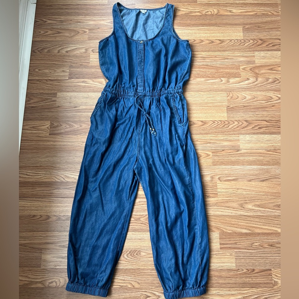 Guess Blue Denim Jumpsuit